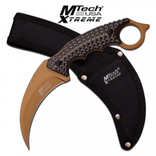 Faca MTech USA Xtreme karambit com empunhadura em G10