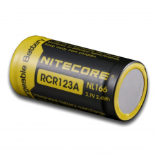 Bateria recarregável Nitecore RCR123A NL166