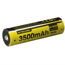 Bateria 18650 recarregável de lítio Nitecore NL1835R com micro USB integrado
