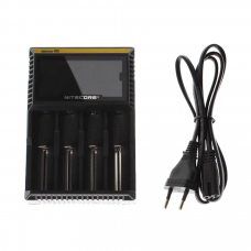 Carregador para baterias de lítio Nitecore D4