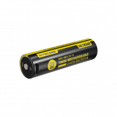 Bateria 18650 recarregável Nitecore com 3600 mAh e USB integrado