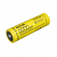 Bateria de lítio Nitecore 21700 com 6000mAh