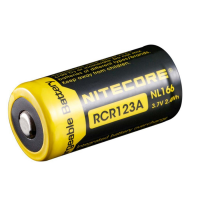 Bateria de lítio RCR123A Nitecore NL166