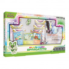 Box Pokémon Coleção Paldea Sprigatito Copag