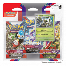 Triple Pack Pokémon Escarlate e Violeta 1 Spidops 