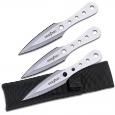 Faca de arremesso c/ 3 Perfect Point PP-022-3S