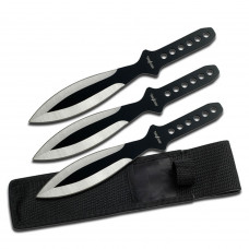 Set de facas de arremesso Master Cutlery PP-114-3SB Perfect Point Throwing Knife Set