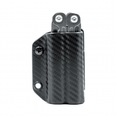 Bainha em Kydex para Leatherman Wingman, Sidekick, Rebar e Rev (fibra de carbono)