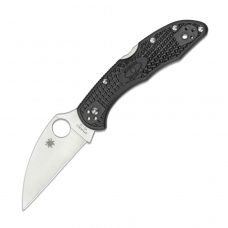 Canivete Spyderco Delica 4 Wharncliffe com tala em FRN