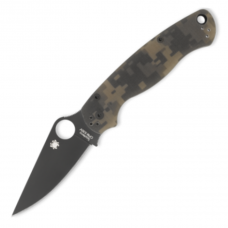 Canivete Spyderco Paramilitary 2 tala camuflada lâmina preta