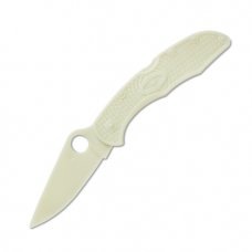 Canivete de Plastico Spyderco delica brilha no escuro