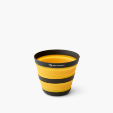 Copo dobrável Sea to Summit Frontier UL Collapsible Cup amarelo (silicone e nylon)