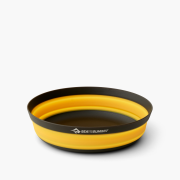 Tigela dobrável Sea to Summit Frontier UL L amarela (silicone e nylon)