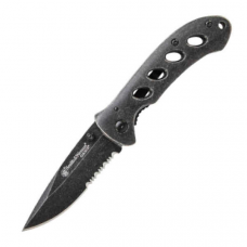 Canivete Smith & Wesson Oasis pequeno. Empunhadura em inox