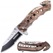 Canivete de resgate camo Tac Force TF-498BC