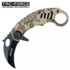 Canivete karambit Tac Force by Master Cutlery abertura assistida TF-620DM