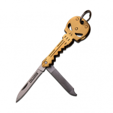 Canivete chaveiro Tac Force by Master Cutlery por unidade TF-920MX Gold