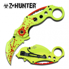 Canivete karambit Z-Hunter by Master Cutlery abertura assistida ZB-051GR