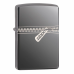 ISQUEIRO ZIPPO ZIPPED BLACK ICE