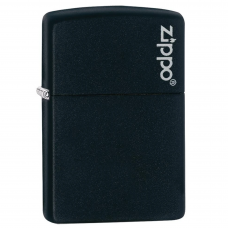ISQUEIRO ZIPPO LOGO BLACK MATTE