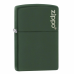 ISQUEIRO ZIPPO GREEN MATTE LOGO