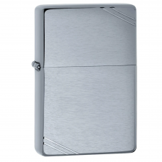 ISQUEIRO ZIPPO BRUSHED CHROME VINT SLASHE