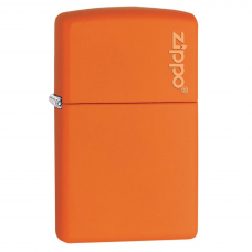 ISQUEIRO ZIPPO LOGO ORANGE MATTE