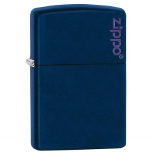 ISQUEIRO ZIPPO LOGO NAVY MATTE