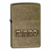 ISQUEIRO ZIPPO STAMP ANTI BRASS