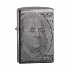 ISQUEIRO ZIPPO CURRENCY DOLAR DESIGN