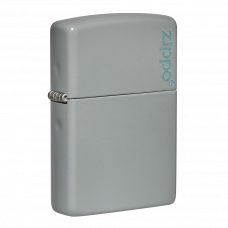 ISQUEIRO ZIPPO FLAT GREY LOGO