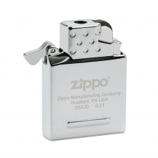 Máquina Zippo de gás butano c/ chama amarela
