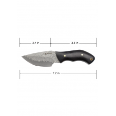 Faca Master Cutlery ER-FIX118DM Elk Ridge Fixed Blade Knife